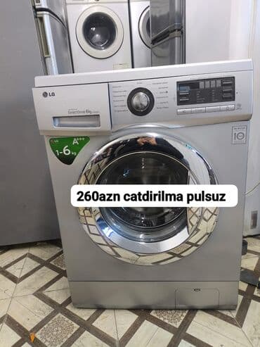 Zərərvericilərə qarşı mübarizə aparatları: Paltaryuyan maşın LG, 6 kq, Qurutmasız, Kredit yoxdur — 1