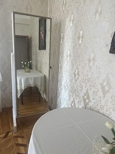 uzunuşka güzgü: Güzgü Döşəmə üstü, Düzbucaqlı, Çərçivə ilə — 1