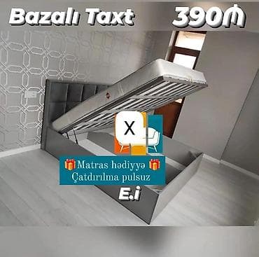 taxt satilir: Bazalı taxt – qaldırıla bilən baza sistemi ilə geniş saxlama yeri — 1