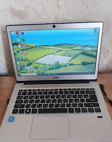 Acer: Acer noutbuk - Model: Acer (gümüşü korpus, 14–15.6" sinfi) - Ekran — 1