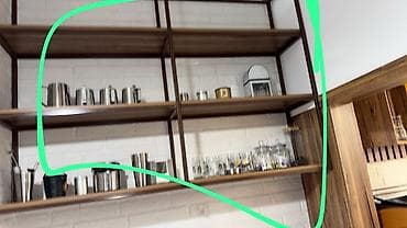skaf satilir: Kafe/bistro üçün mebel və vitrin komplekti - Bar taburesi: Yüksək — 2