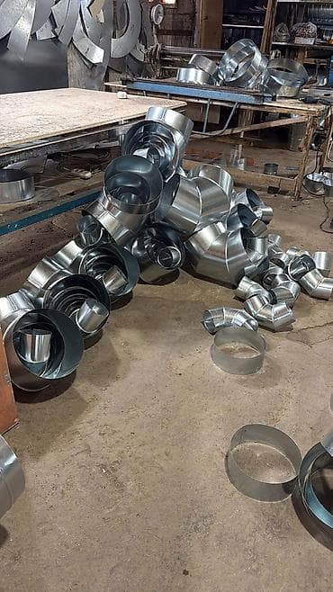 demir trubalar: Havalandırma üçün müəsisədən bir başa satış spiral və formalı hava — 3