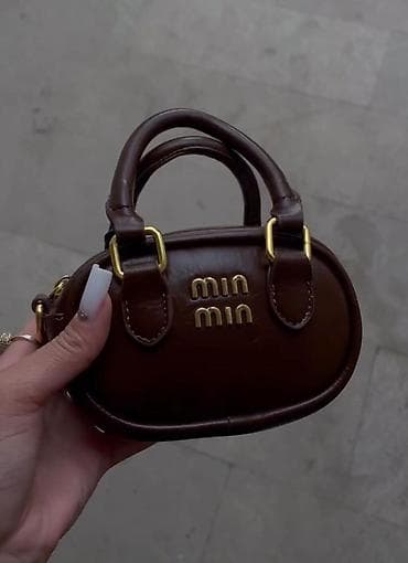 Mini dəri əl çantası – “min min” loqolu Her biri 20 azn - Kompakt — 3