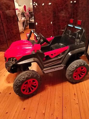 uşaq maşini: Uşaq elektrik maşını – off-road tipli buggy - Rəng: qırmızı-qaraı - — 2