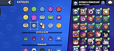 Brawl Stars hesabı satılır 62 K kupa - 101 — 10