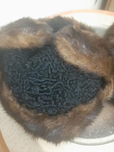 yun papaqlar: Qış üçün klassik xəz papaqlar (2 ədəd) - Növ: Xəz papaq — 4