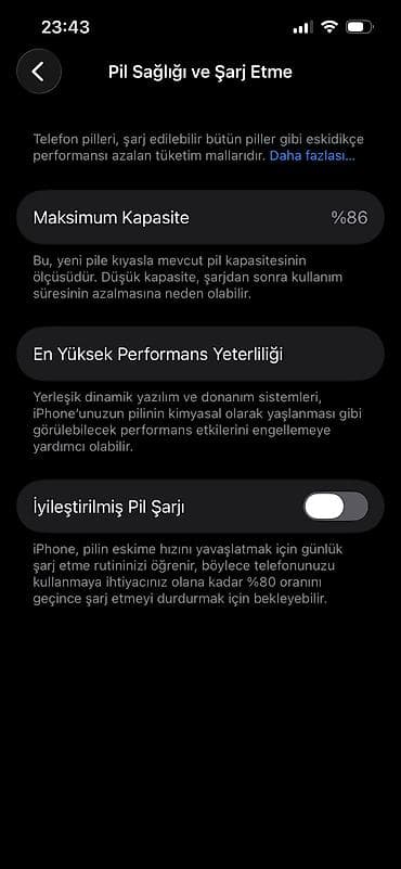 1:1 iphone: IPhone 14, 128 GB, Midnight, Zəmanət, Face ID, Sənədlərlə — 2