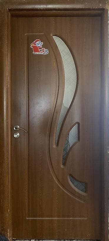 Taxta interyer qapısı - Material: ağac teksturalı MDF/laminat örtüklü