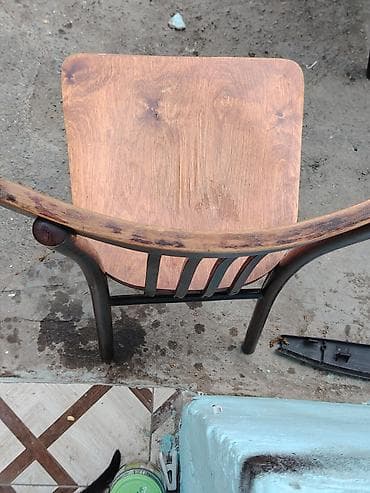 kuxna stolu: Mətbəx üçün, Qatlanmayan, Stul — 2