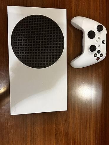 xbox seies s: Xbox Series S oyun konsolu + orijinal Xbox Wireless Controller (ağ) — 2