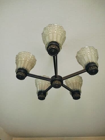 Çılçıraq, 5 lampa, Metal