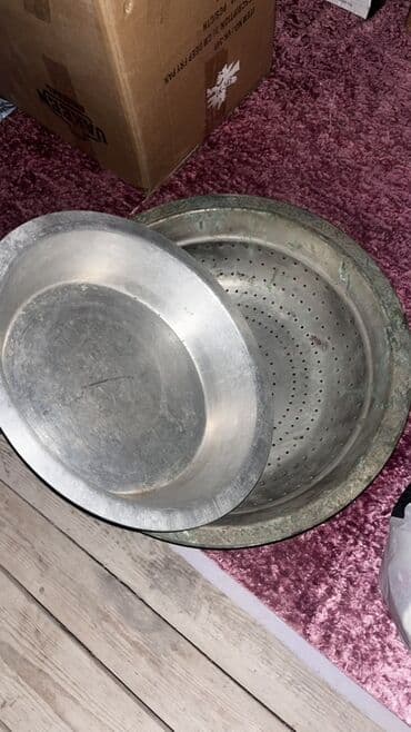 набор посуды: Rəng - Gümüşü, Alüminium — 1