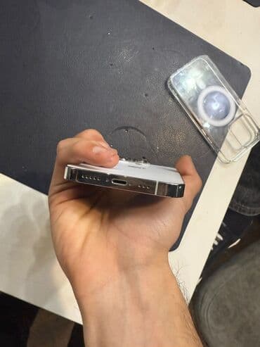 apple nausnik: IPhone 14 Pro, 128 GB, Qızılı, Face ID — 8