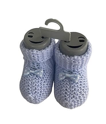 Məhsul: Körpə üçün toxunma bootilər - Rəng: Açıq mavi - Material — 2