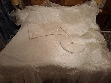 Yataq üçün Qaşlı rəng - Ağ Yataq örtüyü lalafo.az -da Yataq üçün Qaşlı rəng - Ağ Yataq örtüyü