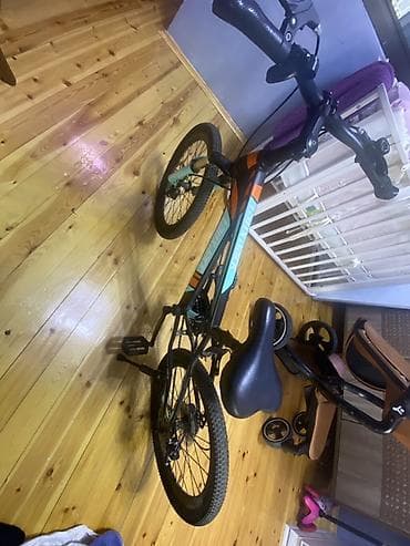 velosiped uşaq: İşlənmiş İki təkərli Uşaq velosipedi 20", sürətlərin sayı: 1 — 2