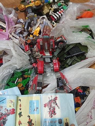 Игрушки: Konstruksiya dəsti – qırmızı robot/mecha model - Marka/seriya: SY — 1