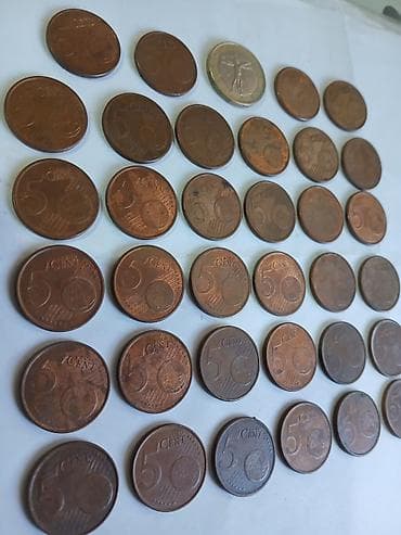 mis samovarlar: Məhsul: Avropa sikkələri dəsti bir ədəd 1 avro.2010 il. 34 ədəd 5 — 3