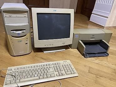 hard disk notebook: İşlek veziyetdedi. Retro kompüter dəsti – ESCORT masaüstü PC (+ CRT — 1