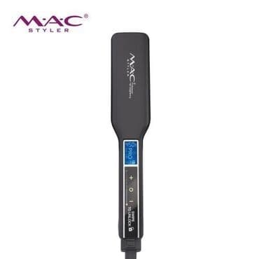 saç ütüləri: Ütü fen Mac Titanuim Rəqəmsal Düzləşdirici -450 F Qara Ağıllı sensor — 2