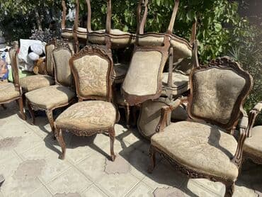 резные ножки для мебели: Б/у, Классический диван, Диван — 4