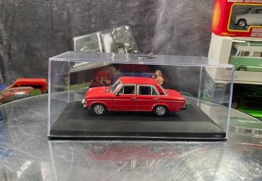 xrustal vaz: Коллекционная модель LADA 2106 dark red 1980 AutoBahn Bauer Art. — 1
