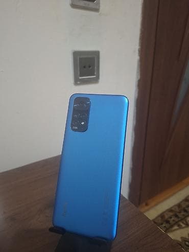 xiaomi redmi not 11: Redmi Note 11, 128 GB, rəng - Mavi, Barmaq izi — 1