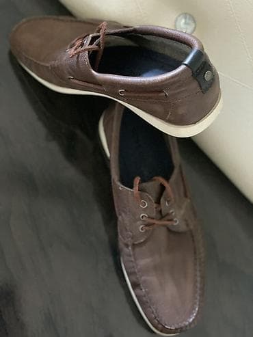 kişi ayaqabısı: Kişi mokasinləri – qəhvəyi rəng - Üst material: yumşaq dəri effekti — 3