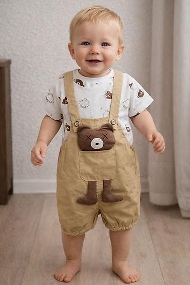 polo classic şalvar: Kombinezon, Oğlan üçün, 9 - 12 ay — 4