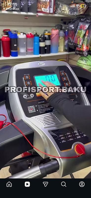 mini disk: Qaçış trenajoru Body Fit T9 - Maksimum çəkidaşıma: 130 kq (şəkildə — 3