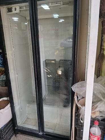 vitri: İki qapılı şüşə vitrin soyuducu - Mağaza, market, kafe və restoranlar — 1
