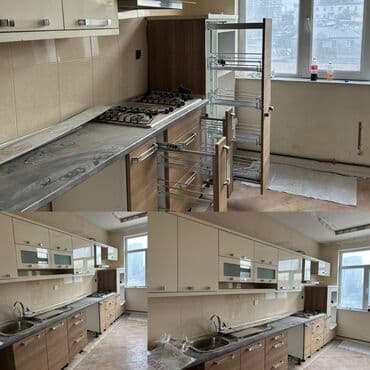 Mətbəx mebeli satılır 490₼. Əla vəziyyətdədir. Üzərində qaz,aspirator