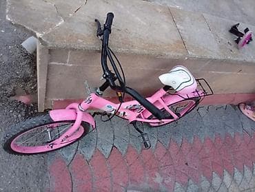 16 dyumlu velosiped: Uşaq velosipedi – BMX üslubunda, çəhrayı rəng Xüsusiyyətlər: - Təkər — 5