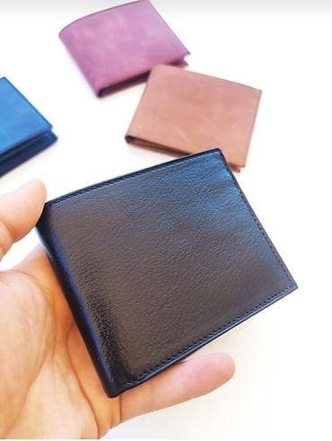 tergan sumkalar: Üzərinə adınız və soyadınız yazılı, sizə özəl pul qabı. 100% təmiz — 3