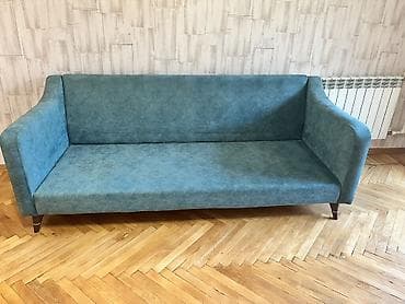kamod mebel: Mavi-yaşıl tonlarda, minimalistik dizaynlı 3 nəfərlik divan - Rəng — 3