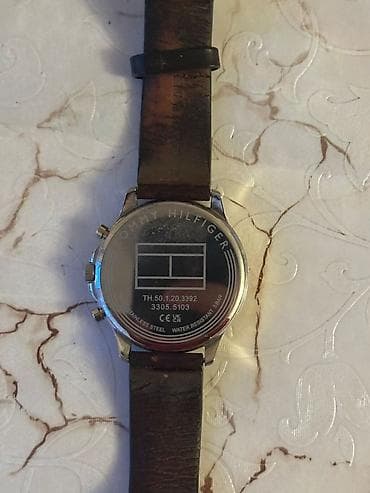 qol saatlari: İşlənmiş, Qol saatı, Tommy Hilfiger, rəng - Qəhvəyi — 2