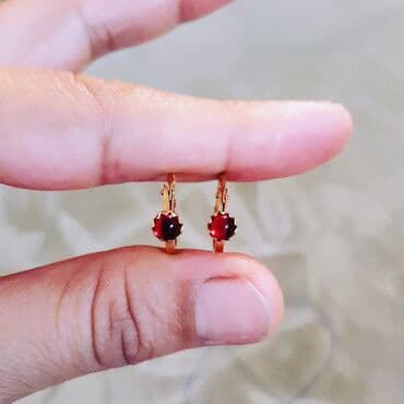 женские золотые серьги: Sırğa, Sarı qızıl — 2