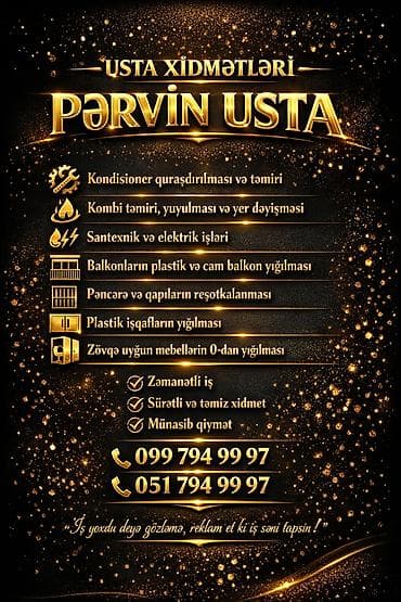 iran peci ustası: Pərvin Usta – peşəkar usta xidmətləri Göstərilən işlər: - — 8