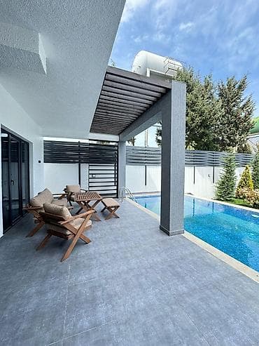 qusarda kiraye ev: Bağ evi kirayə verilir, Mərdəkan Mərdəkanda yerləşən isti, hovuzlu bağ — 9