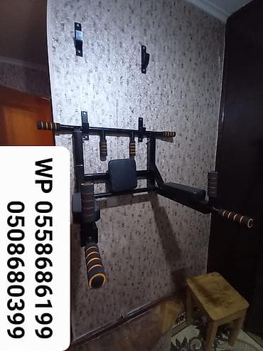 🔶️Turnik+brus+pres 3funksiyalı xarici istehsal🔶️ Bolt-qayka ilə