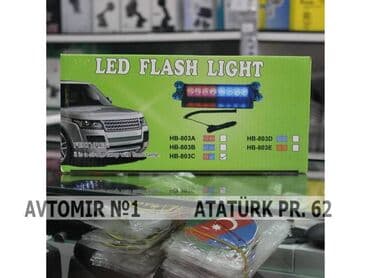Stroboskop n8 bundan başqa hər növ avtomobi̇l aksessuarlarinin