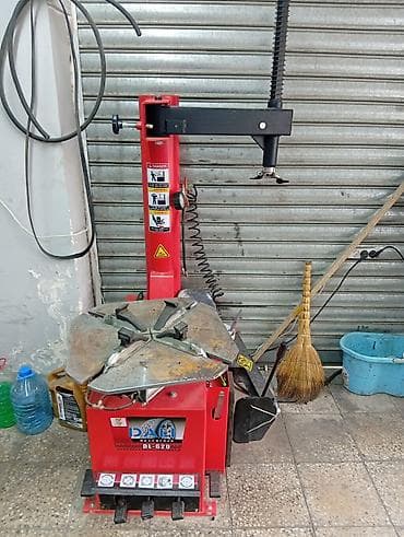sinler ve diskler type 1: Avtomobil təkər və asqı işləri üçün tam avadanlıqlı mini servis sahəsi — 4