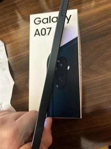 redmi note 7 ikinci el: Samsung Galaxy A07, rəng - Yaşıl, Barmaq izi — 4