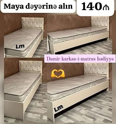 tek adamliq kravat: Təknəfərlik çarpayı — 1