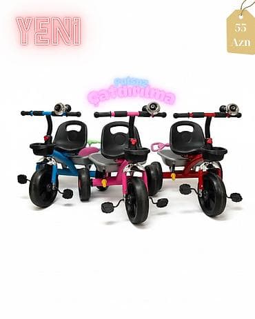 velosiped matoru: 🚲 3 Təkərli Uşaq Velosipedi – Rəngli və Əyləncəli! 👶 Körpənizin — 1