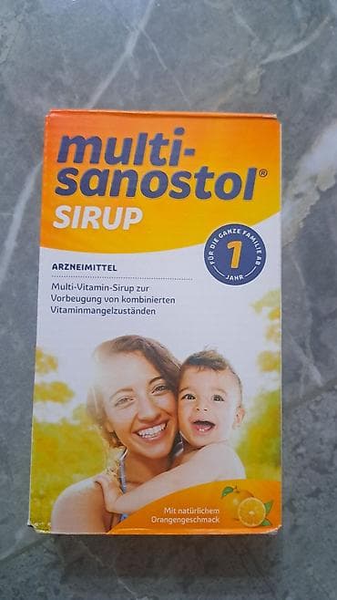 Multi-Sanostol Sirup – multivitamin siropu - Təyinat: kombinə olunmuş