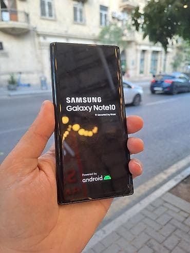 Samsung Note 10, 256 GB, rəng - Qara, Barmaq izi