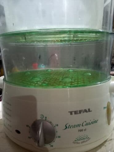 par utuleri: Buxarlı bişirici Tefal, qabların sayı - 2, İşlənmiş — 1