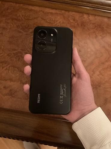 Redmi 14C, 256 GB, rəng - Qara, Barmaq izi, Face ID