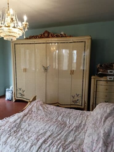 vasminka şekilleri: İkinəfərlik çarpayı, Komod, Termo, 2 tumba, Malayziya, İşlənmiş — 4